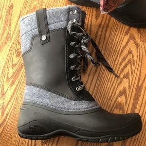 Northface lace up winter boots waterproof -NWT never worn!